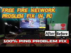 How To Fix Ping Problem In Free Fire 🔥| Solve High Ping Problem free fire pc|