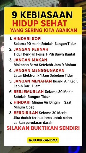 AYO BIASAKAN HIDUP SEHAT #shortvideo #quotes #islami