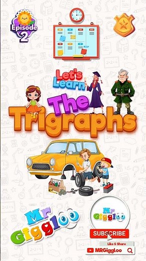 Trigraphs for Kids | Learn trigraphs with fun words & sounds | Phonics Lesson for Kindergarten