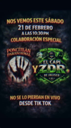 Nos Vemos Este Sábado 21 De Febrero #ubex #Terror #exploracionurbana @P∆R∆NORM∆L PONC¥