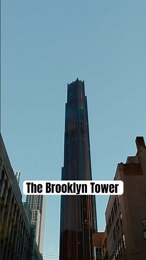 The Brooklyn Tower | Tallest Building in Brooklyn #hellofromnyc #brooklyntower #brooklyn #tower