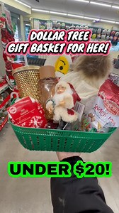 291K views · 1.7K reactions | Dollar Tree gift basket for her! This Dollar Tree Christmas gift basket is such a cute and inexpensive gift! Everything in it costs under $20 so it makes the perfect last minute gift! #dollartree #dollartreefinds #christmasgifts #lastminutexmas #giftsforher #lastminutegifts #dollartreediy #dollartreecommunity #dollartreehacks #dollartreehaul #giftbasket #giftbasketideas #GiftSets #christmasgiftideas #christmas2025 | CassidysCorner | Facebook