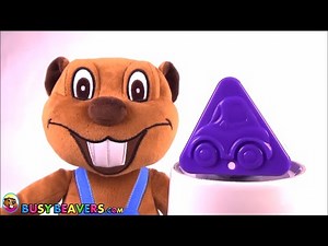 Shape Sorting Bucket Purple Triangle Busy Beavers Remixed & Remade