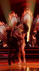 Ilona Maher and Alan Bersten shook their tailfeathers all over the #DWTS ballroom for that Redemption Jive! #DWTSFinale | Dancing with the Stars