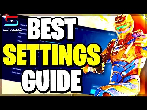 *NEW* SPLITGATE BEST SETTINGS IN 2021 (BOOST FPS, Bindings, Sensitivity & Performance Settings)