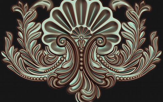 三步操作教你用3DMAX制作出真实的浮雕效果！