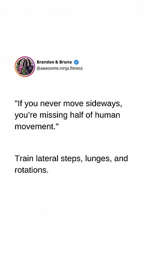 "If you never move sideways, you’re missing half of human movement." When it comes to calisthenics and bodyweight training, many people tend to focus solely on movements that involve forward and backward motion. However, incorporating lateral movements into your routine is essential for developing a well-rounded and functional fitness level. Lateral steps, lunges, and rotations are great exercises that can help improve your balance, stability, and overall body control. These movements not only t