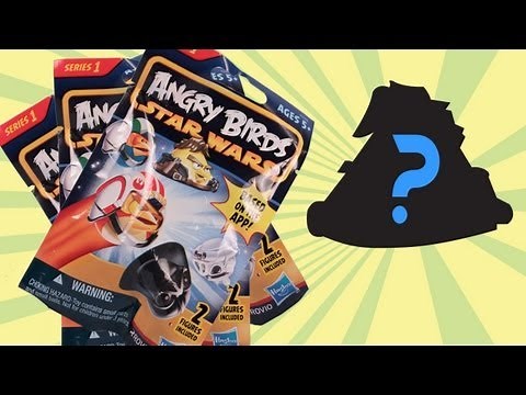 Angry Birds Star Wars Toys Blind Bag Series 1 Opening Review