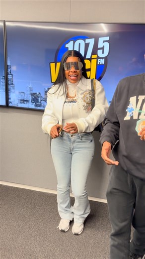 We have @sukihanagoat in the studio with the WGCI Morning Show! 🔥 Listen live on the @iheartradio app! #iheart #sukihana | WGCI 107.5 Radio