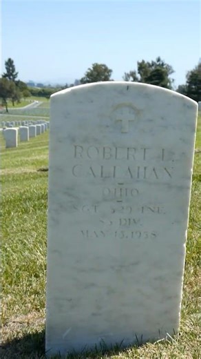 Actor Comedian Bob Callahan Grave LA National Cemetery Los Angeles CA April 28, 2028