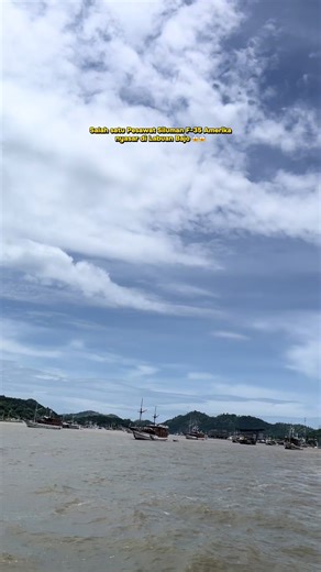 F-35 siluman Amerika nyasar di Labuan Bajo #viralfyp