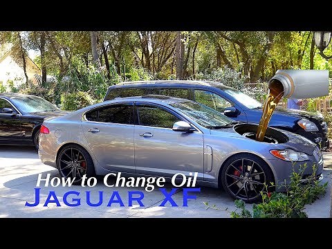 How to Change Oil on Jaguar XF | CarMAN