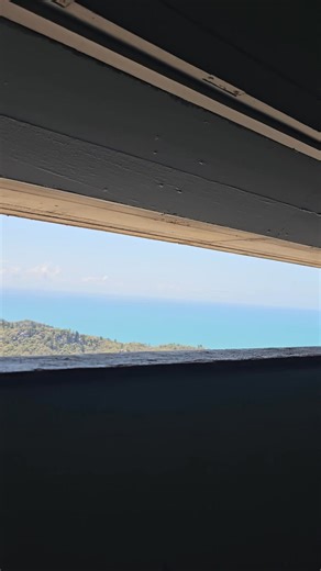 View through the embrasure at the Forts. This Is Magnetic Island #magneticisland #magneticislandforts #fort | Sailing Sensation
