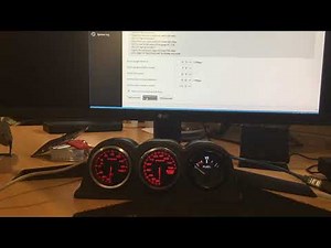 simhub boost water and fuel gauge