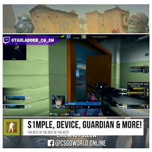 37K views · 192 reactions | Highlights of the week! feat. s1mple, device, JMA, GuardiaN & more! | CS:GO | Facebook