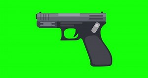 Pistol Gun Vector Revolver Illustration Vintage Stock Footage Video (100% Royalty-free) 1060846927 | Shutterstock