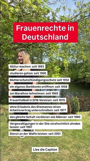 Frauenrechte in Deutschland