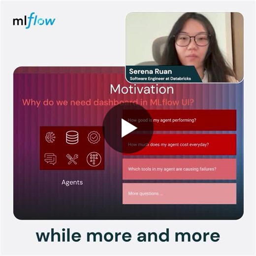Unlock AI Agent Performance with MLflow Dashboard | MLflow posted on the topic | LinkedIn
