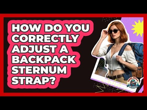 How Do You Correctly Adjust A Backpack Sternum Strap?