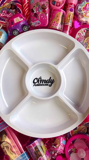1M views · 10K reactions | The Barbie Platter  #barbie #exclusivebrands #mattel #barbiethemovie #asmr #platter #candy #pink #ken #treatyoself #gum #shockrocks #gummy #lickyourphone #sweet #newcandy #candy #satisfying #oddlysatisfying #fyp #candystore #feelthecream #sourpatchkids #cupcakedecorating #snackcandy #instafood #instagood #colourful #viral #candyfunhouse | Candy Funhouse | Facebook