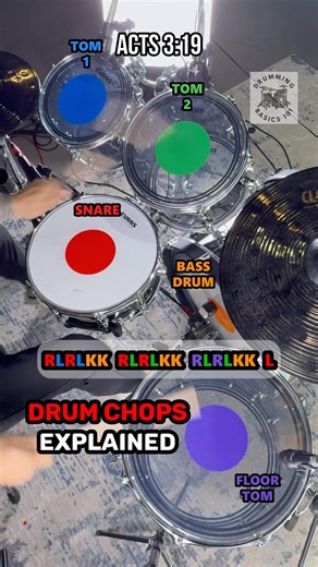 Drum Chops That Actually Sound Good 🥁 #drums #drumlesson