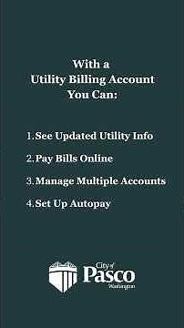 How to use Pasco's New Utility Billing Payment Portal