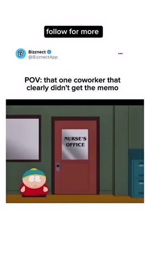 Bizznect on Instagram: "Sending 30 DMs on LinkedIn just to get ghosted I built Bizznect so that never happens again — www.bizznect.com Sign up for FREE today #meme #funny #workmeme #officehumor #southpark"