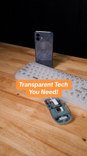 Whether you’re going for the Y2K aesthetic or if you just like to see whats inside your device, these transparent tech gadgets are clearly the way to go. #transparenttech #y2k #tech #2000s | How-To Geek