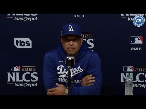 2025 NLCS: Dave Roberts shares Roki Sasaki update, focus with 2-0 lead over Brewers