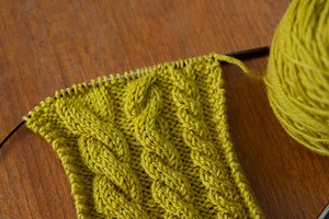 Cable Knitting Without a Cable Needle