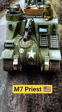M7 Priest: The US Built 4,300+ of These SPGs in WW2