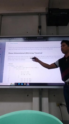 Part 131 | 3d Arrays Three Dimensional Arrays. #java #programming #fyp #fyppp #fyppppppppppppppppppppppp