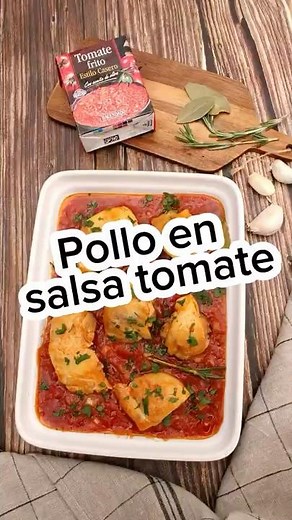 Chicken in tomato sauce