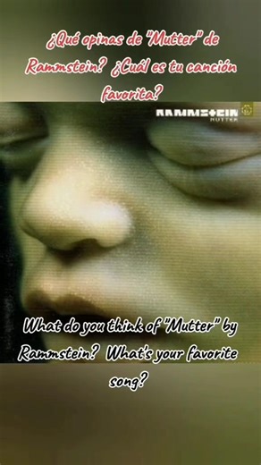 Rammstein " Mutter " - 25 years old