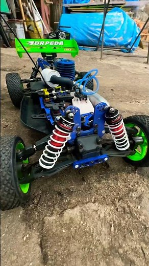 HSP Bazooka 1/8 Rc Nitro Buggy #shorts #short #rc #nitro #buggy #hsp #nitrorc #rc4x4 #engine #repair