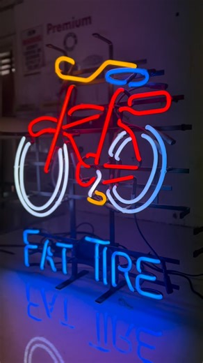 We repair and restore vintage Neon Glass signs to their original glow 💡 Whether it’s a classic Budweiser, a Fat Tire bike, or any custom piece we bring old-school neon back to life with craftsmanship and care 🔧✨ #SamsSigns #NeonRestoration #VintageNeon #SignRepair #CustomNeon #BayAreaSigns #RetroVibes | Sam's Signs Inc