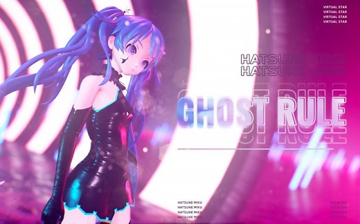[mmd.4k] 《幽灵法则》Ghost Rule feat. Hatsune Miku | DECO*27 | MMD (MikuMikuDance)