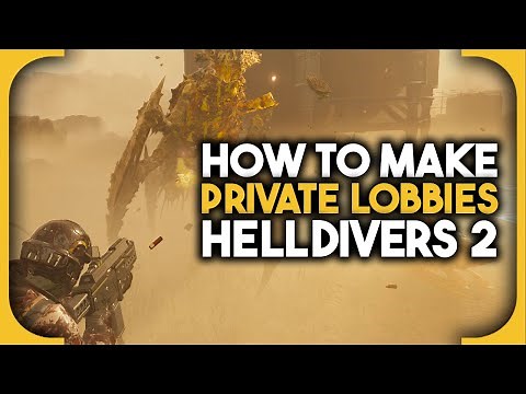 How to make private lobbies in Helldivers 2