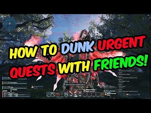 [PSO2:NGS] How to Queue in Urgent Quest with Your Friends!