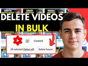 How To Delete All Your YouTube Videos at Once (2025) Easy