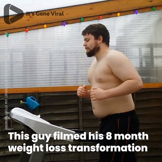 985K views · 11K reactions | This guy filmed his eight month weight loss transformation and the results are incredible 朗 | IGV | Facebook