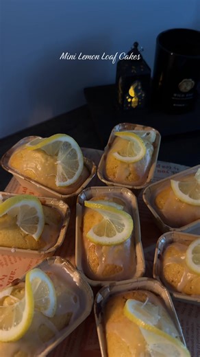 Delicious Mini Lemon Loaf Cakes Recipe