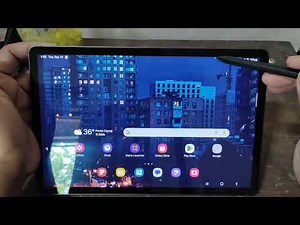 SAMSUNG Galaxy Tab S9: How to Show or Hide Air Command Icon (Android 13)
