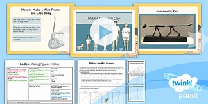 Art: Bodies: Making Figures in Clay LKS2 Lesson Pack 5