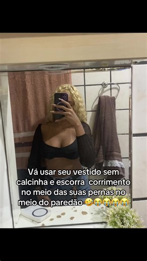 Funk de beleza: Vá usar seu vestido sem calcinha