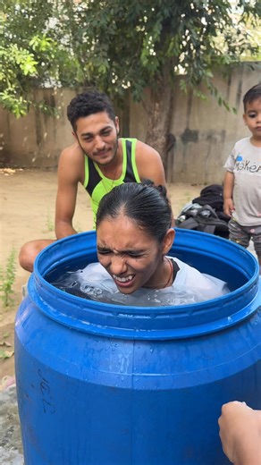 1M views · 10K reactions | 10 minutes ice bath challenge | Pooja Bishnoi | Facebook