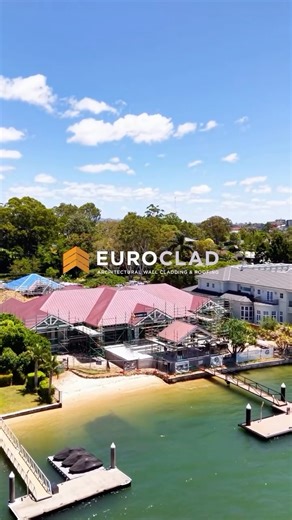 EUROCLAD - Specialized Roofing & Wall Cladding | Some projects are built and others are crafted. Watch as our team of metal roofing craftsmen slowly put this 25mm Standing Seam Roof in... | Instagram