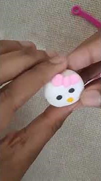 Hello kitty making with clay