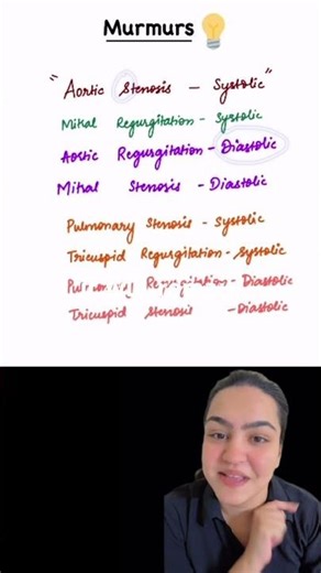Here is a quick tip to learn murmurs 🤩