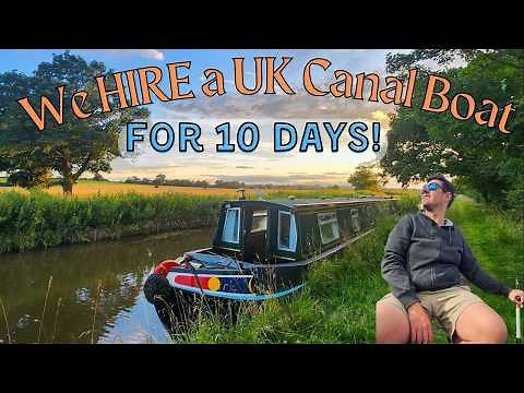 LIVE on a UK Canal Narrow Hire Boat for 10 days! Locks, Bridges, Moorings | England | Family Travel